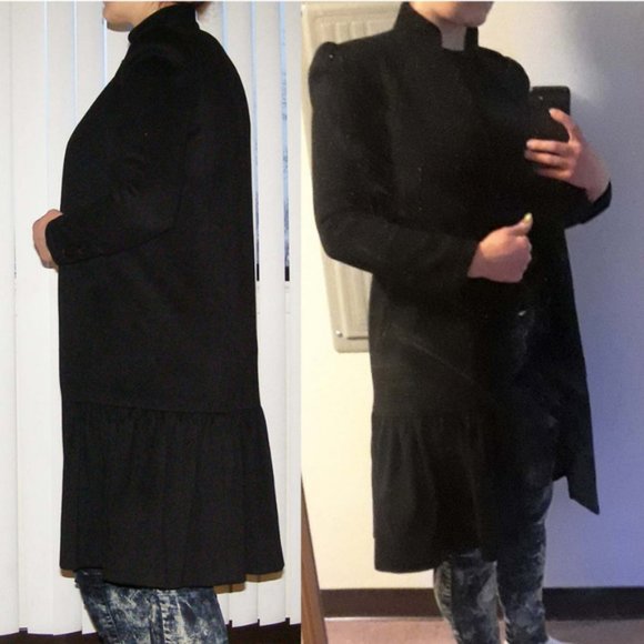 STUNNING Vintage VALENTINO Overcoat sz 6 Sml Wool - Picture 11 of 11